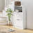 Shoe Storage Cabinet With Open Compartment And 2 Flip Drawers Shoe Cabinet, Open Cabinet