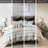 King/ King 100% Cotton Duvet Cover Mini - Charcoal, Cotton, Button Closure, Ties Bedding With Charcoal Stripes, 4 Corner Ties, Bedroom-118753982
