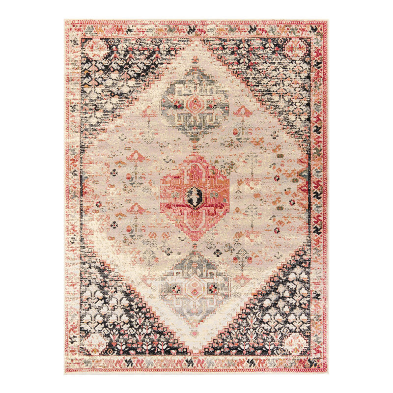Tapis d'extérieur rectangulaire traditionnel 5 pi 1 po x 8 pi, Rectangle 10 pi x 14 pi 1 po