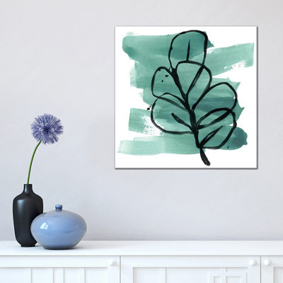 Tropical Sumi-E V by June Erica Vess - Wrapped Canvas Painting