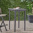 Outdoor  Wood Square Bar Table-1529569863
