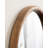 Amoli Modern Mango Wood Arched Tri Fold Mirror