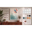 Perched in Bloom Japandi - Wrapped Canvas-253162302-253162303