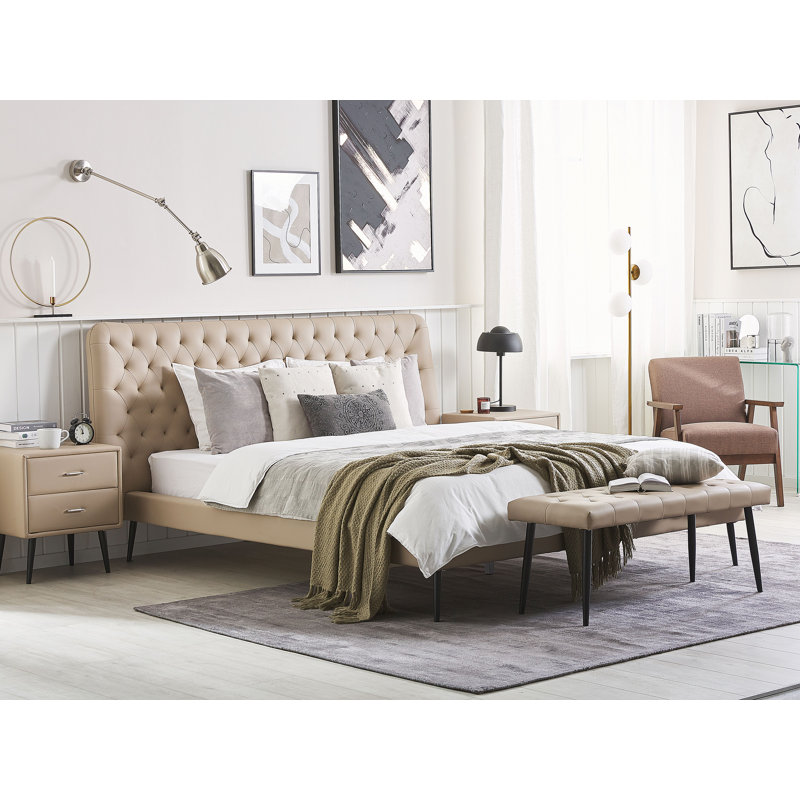 Jody Piece Bedroom Set, Super King (6'), Beige