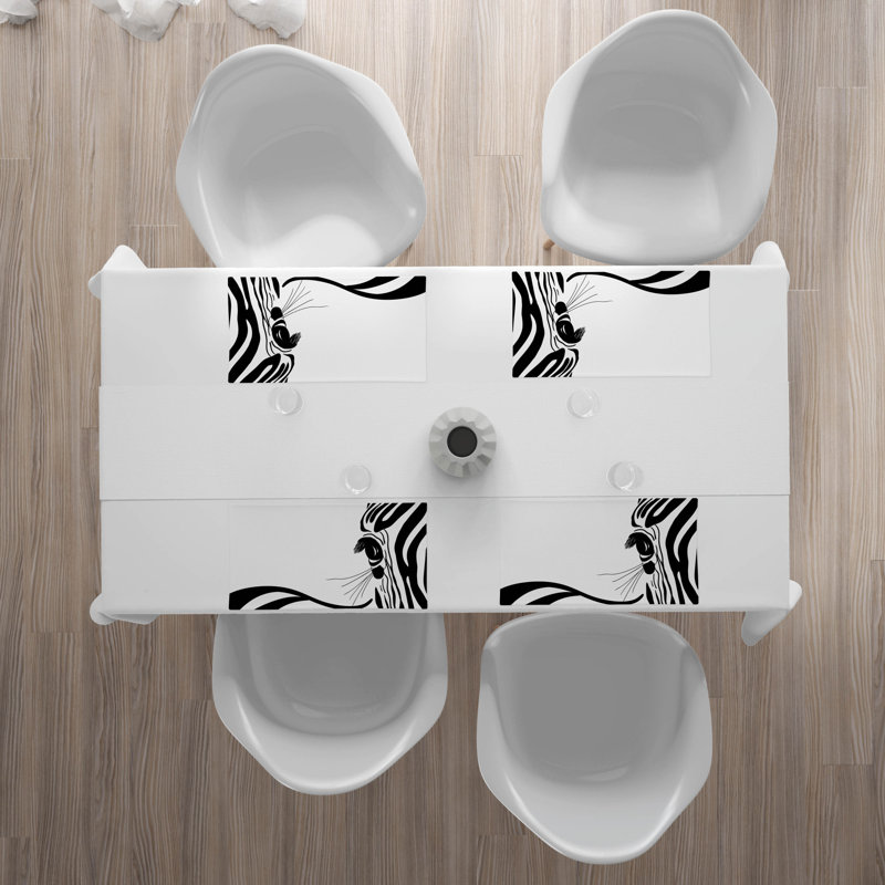 Polyester Abstract Rectangle Placemat