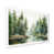 White Single Picture Framed