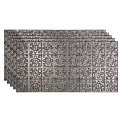 24.375'' L x 48.375'' W Embossed Vinyl Glue Up Ceiling Tile