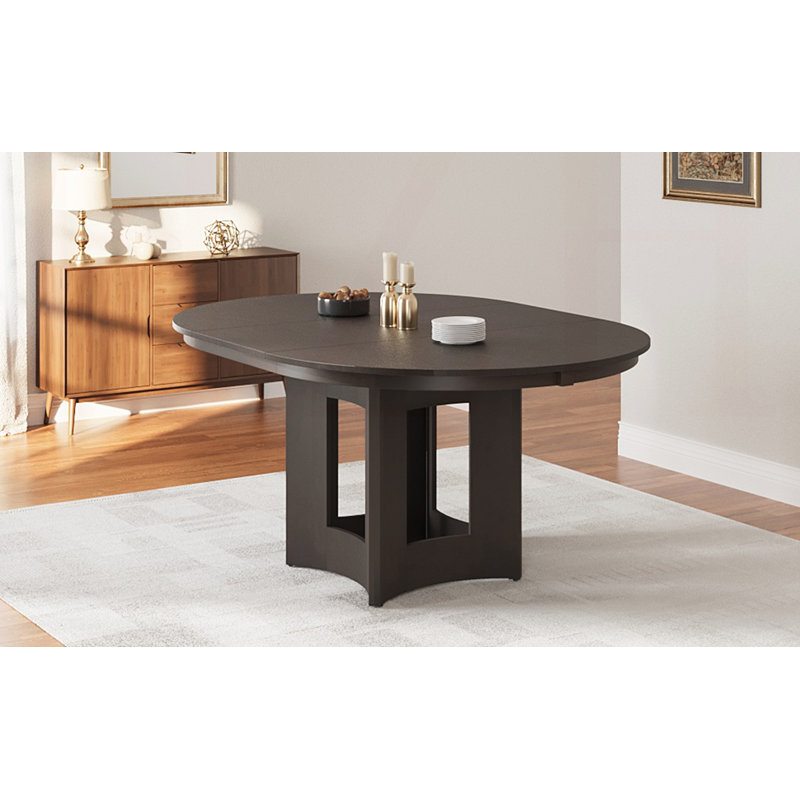 Table de salle à manger extensible Farmhouse, Espresso