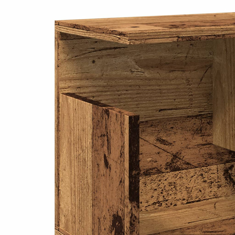 Armoire murale en bois d'ingénierie vidaXL 31,5 po, Bois ancien