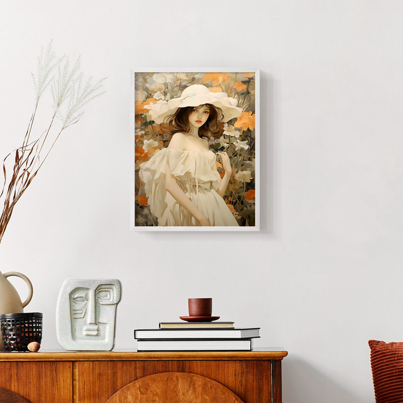 WXEN Series WOMEN Series - reproduction encadrée de qualité supérieure - prête à être accrochée - aucun clou requis