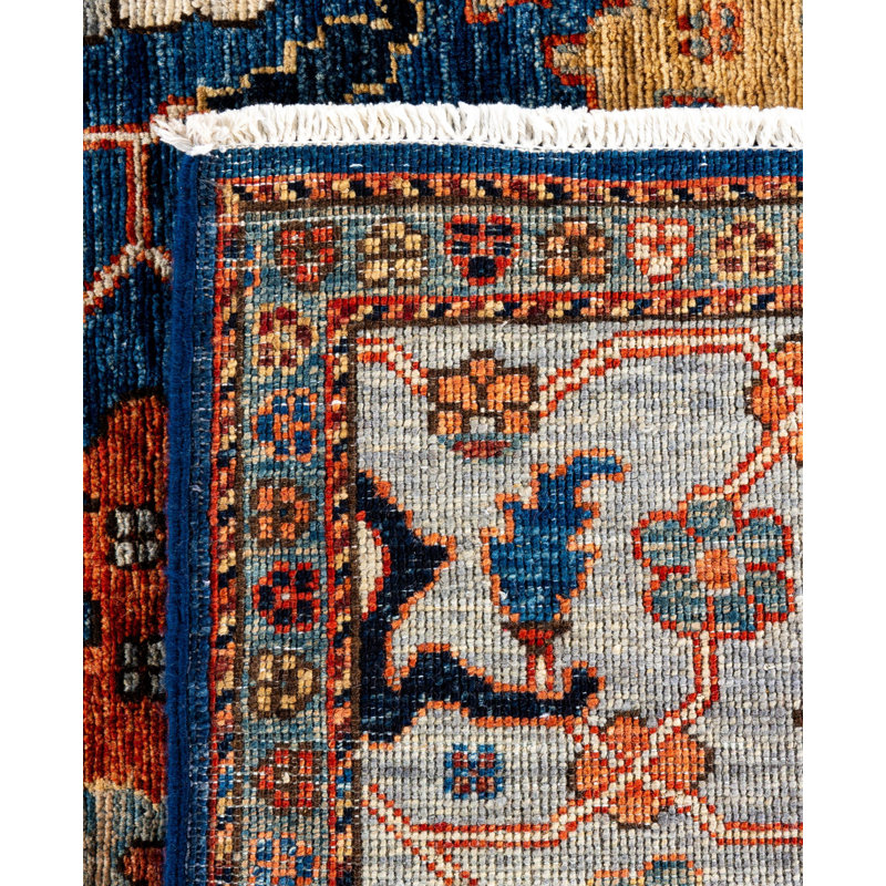 Serapi One-of-a-Kind 6' 0" X 9' 1" Hand Knotted Area Rug