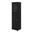 Armoire de rangement de 63 po de hauteur avec 2 tiroirs, armoire de salle de bain avec portes en verre, rangement pour garde-manger avec tablettes réglables-2024789941