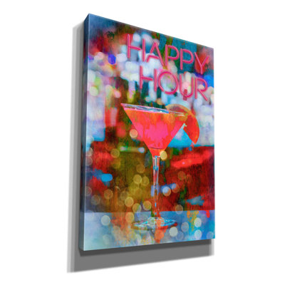 «Happy Hour» par Andrea Haase, estampe numérique sur toile