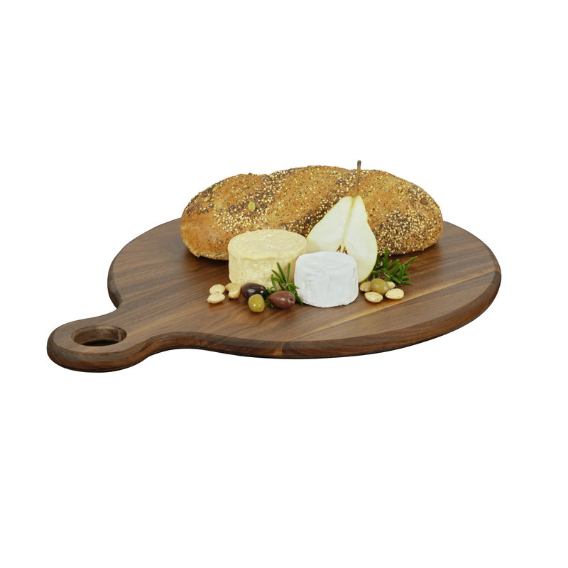 Plateau Cal-Mil Sydney, H 0,75 po x l 16 po x P 16 po, Noyer
