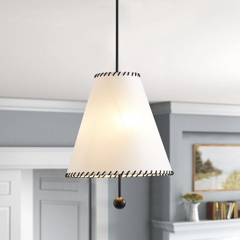 Luminaire suspendu conique à 3 lumières Kadezha