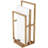 Brown Wood Sleek Modern Quilt Rack
