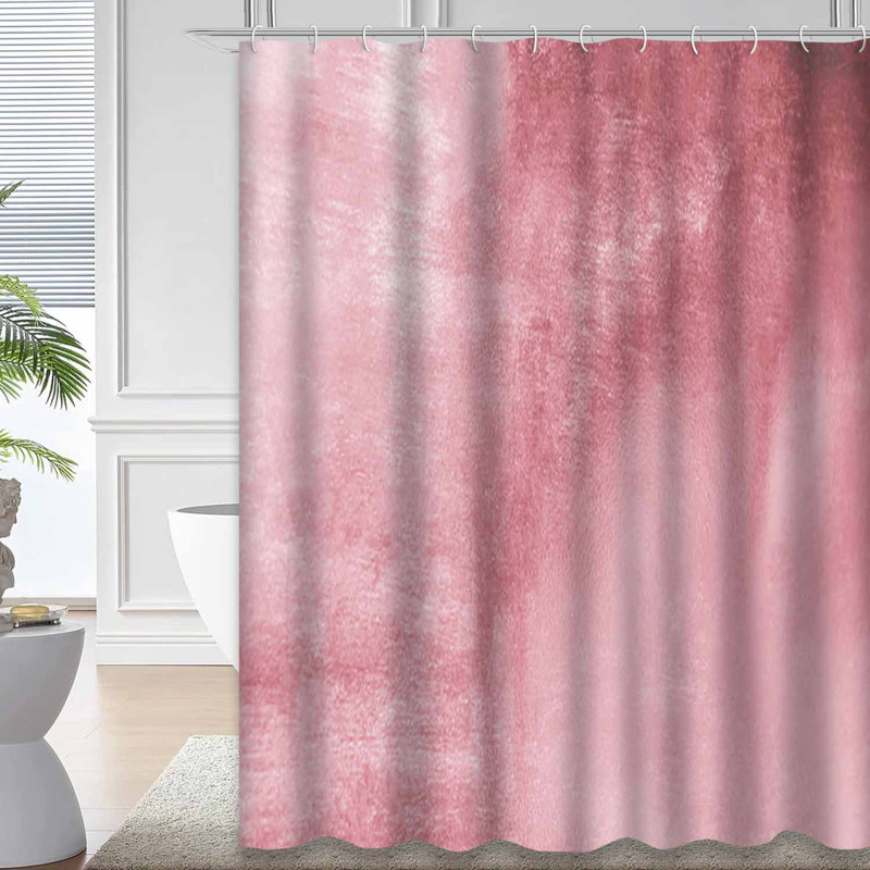 Rideau de douche Rose Shadow, L 72 po x l 78 po