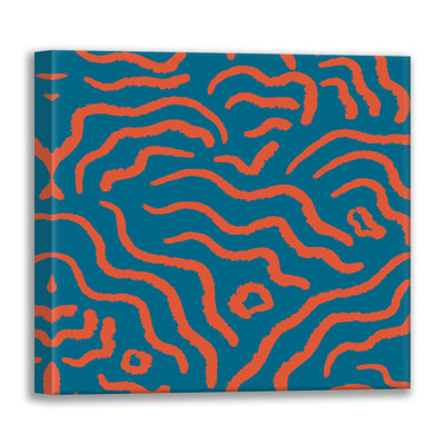 Water Dance 4 - Estampe numérique sur toile tendue par Roochita Chachra