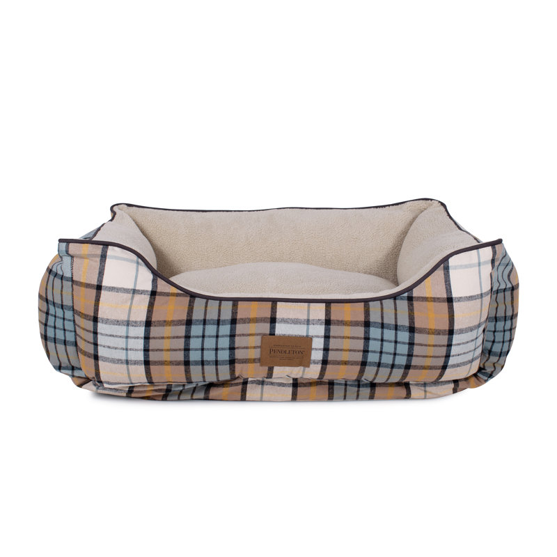 Pendleton Plaid Kuddler, Misty Ridge, H 10 po x l 36 po x P 27 po