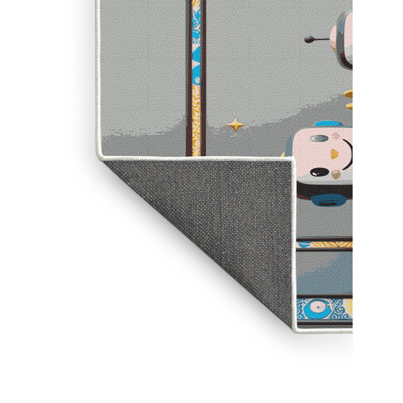 Tapis pour enfant Zoomie, Rectangle 2 pi x 3 pi