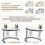 Aylanni Frame Coffee Table with Storage-1022261040