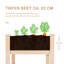 Wood Raised Garden Bed