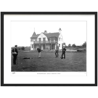 Hindhead, Golf House 1907 1 Piece Single Picture Frame Wall Art
