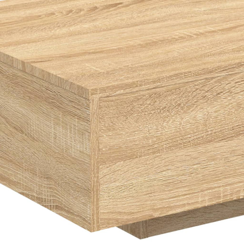 Cueto Four Leg Coffee Table, Sonoma Oak