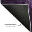 Tapis mauve Premium lavable à la machine 1 pi 8 po x 2 pi 6 po Cerrito AMF565-109607196