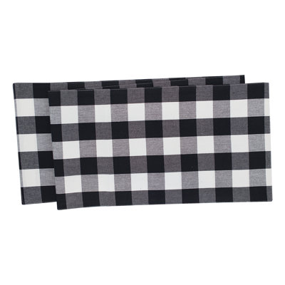 Loa Plaid Cotton Table Runner