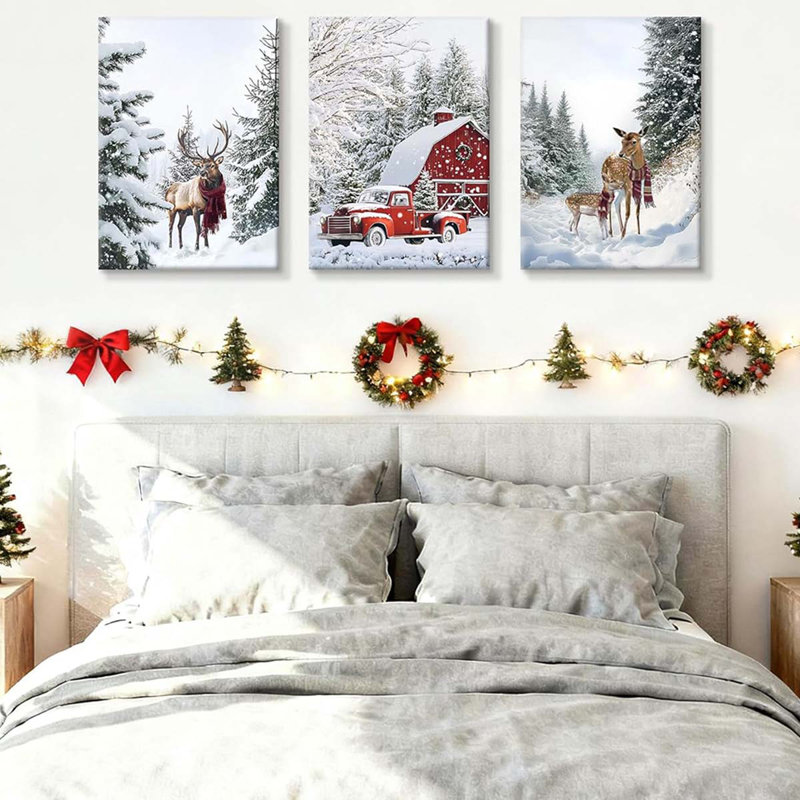 3 Piece Wrapped Canvas Print