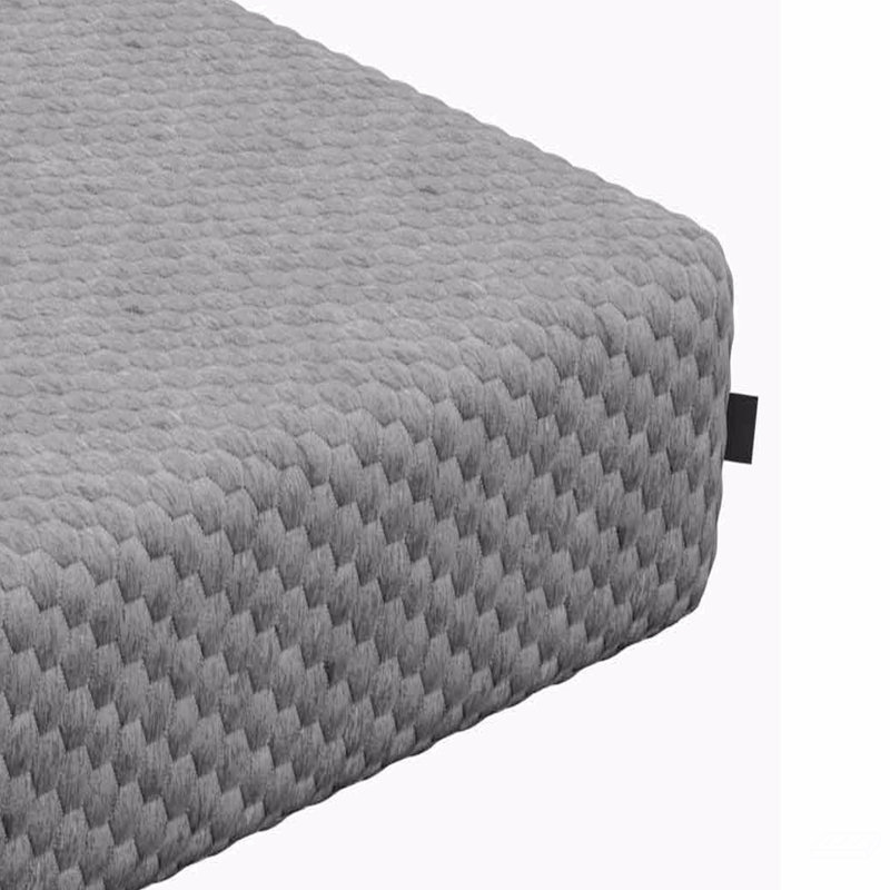 Surface en mousse viscoélastique imprégnée de gel à mémoire de forme 8 po, Très grand simple, 8"
