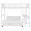 Full Over Full Bunk Bed with Desk-1008324919