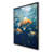 Free flow - Framed canvas-1826682938