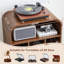 Cabinet audio, support pour tourne-disque