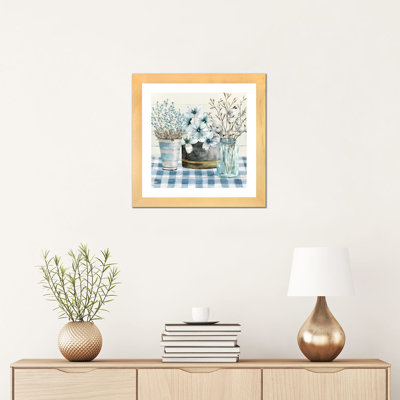 " Blue Farmhouse " by Carol Robinson