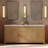 Raye 72'' Double Bathroom Vanity with Quartz Top-388591829
