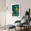  «Beliefs 1» par Laura Gibson, art mural en verre acrylique, 24 po x 36 po-1586307832
