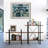 28'' H x 71'' W Etagere Bookcase