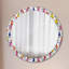 Huldar Glass Flat Wall Mirror