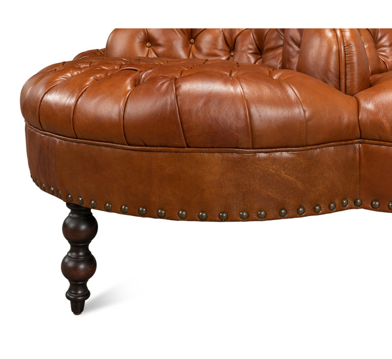 Sofa, Dark Brown