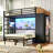 Bunk Bed with Desk and Storage Hall Tree & 5 Drawers-643917708
