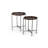 Addisyn Solid Wood Tray Top Nesting Tables