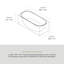 Lussari 65" x 29" Freestanding Soaking Bathtub