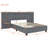Upholstered Platform Bed with Big Headboard