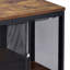 Table basse avec 4 portes coulissantes