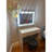 Vanity Desk With Mirror And Lights, Dressing Table With Large Drawer, 2 Level Storage Dresser & 3 Lighting Modes Adjustable Brightness, Suitable For Bedroom(White)-621335556