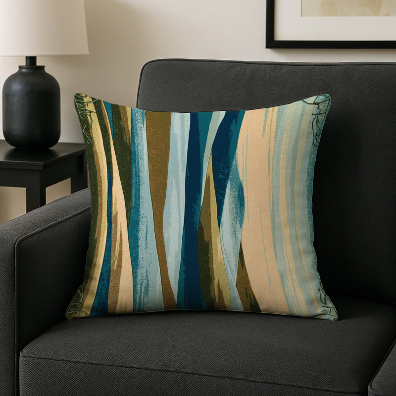 Nebula Echo Indoor And Outdoor Throw Pillow, Square 16"