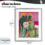 «Sunset Cactus Plants», reproduction d'art sous verre encadrée par Cat Thurman Designs-249344513-249344515