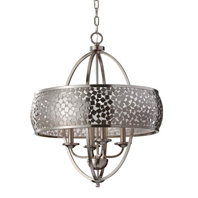 Derek 4 - Light Drum Chandelier